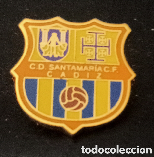 Coleccionismo deportivo: PIN F&Uacute;TBOL C D SANTAMAR&Iacute;A