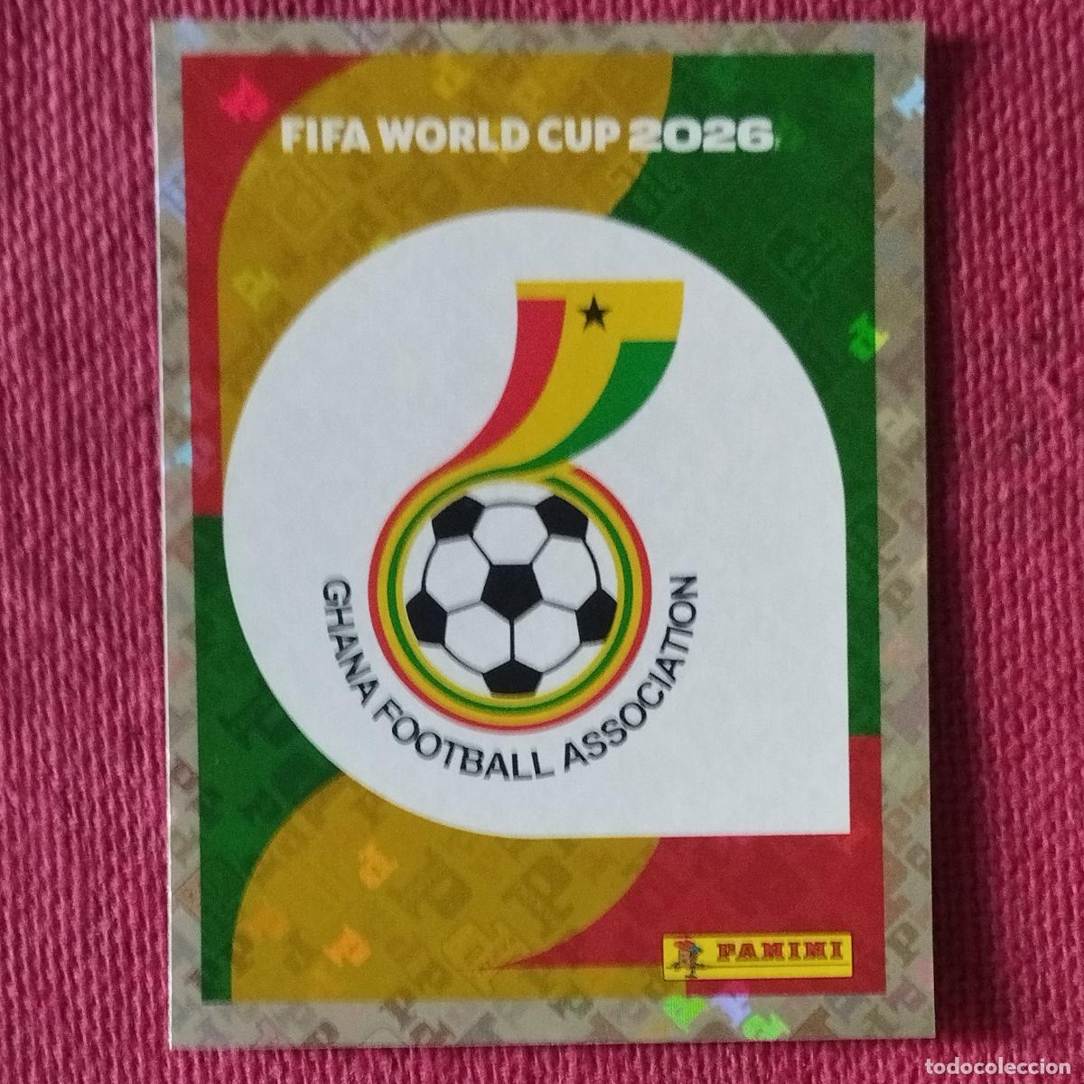 Coleccionismo deportivo: ESCUDO DE GHANA - GHA 1 - MUNDIAL DE FUTBOL - FIFA WORLD CUP 2026
