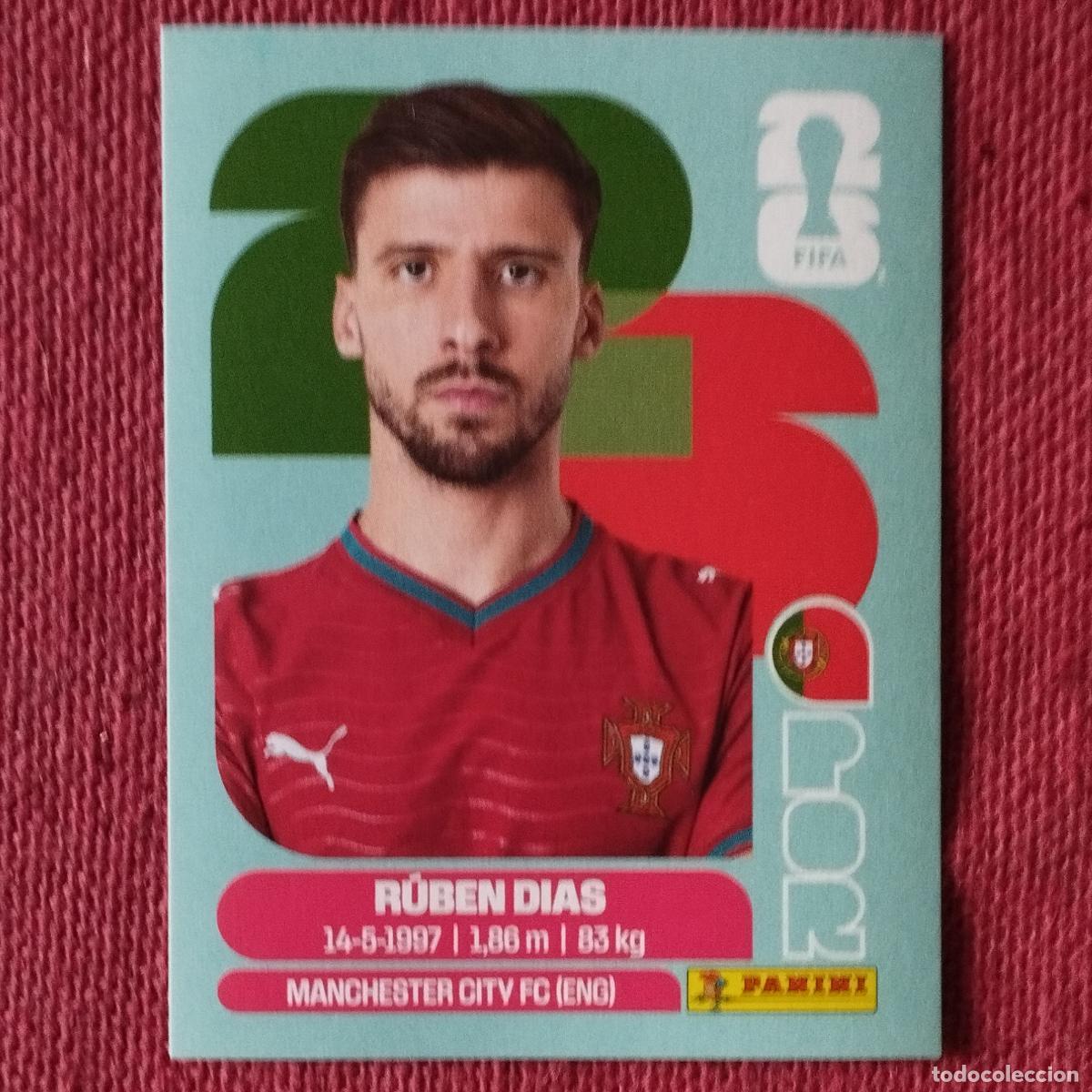 Coleccionismo deportivo: RUBEN DIAS - POR 4 - PORTUGAL - MUNDIAL DE FUTBOL - FIFA WORLD CUP 2026