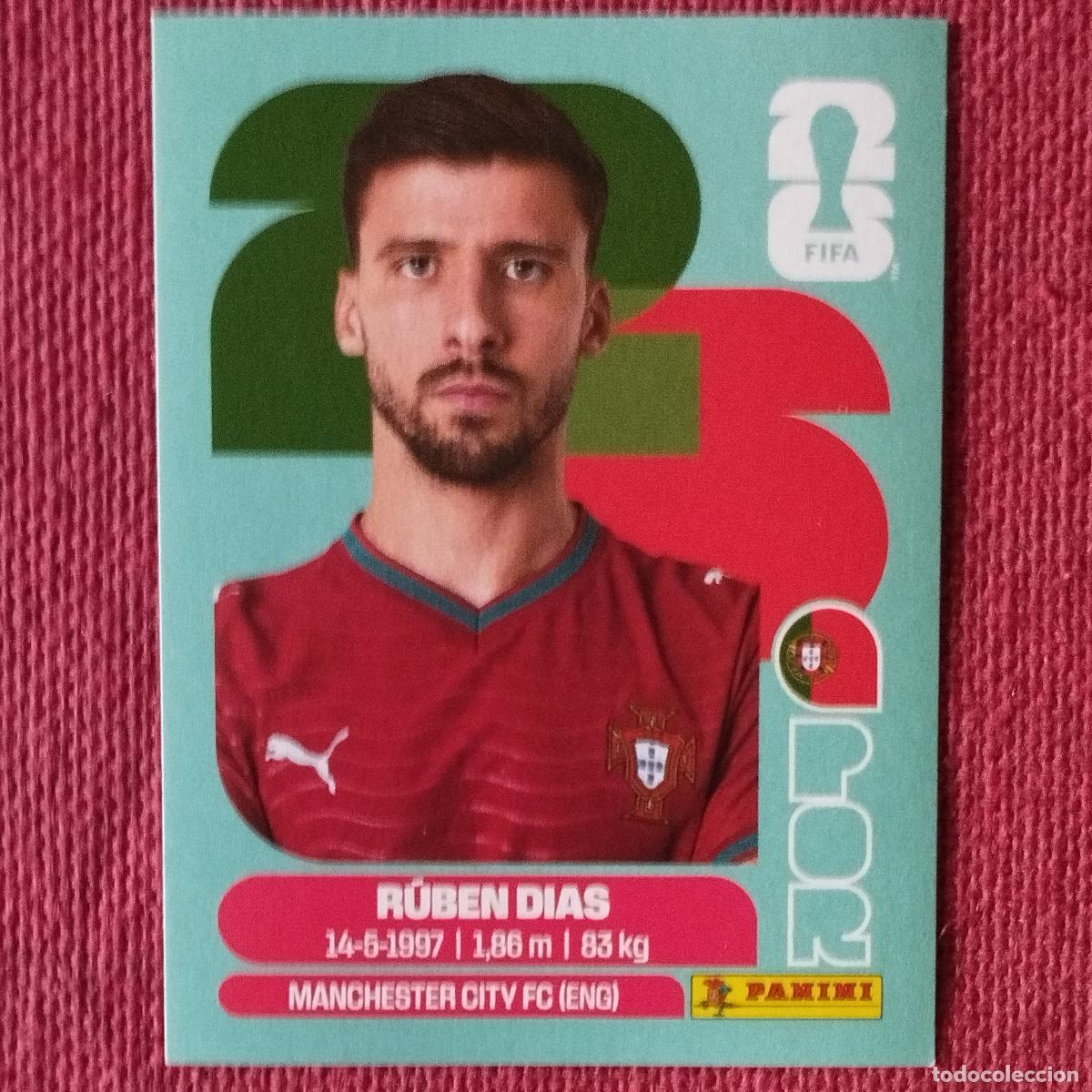Coleccionismo deportivo: RUBEN DIAS - POR 4 - PORTUGAL - MUNDIAL DE FUTBOL - FIFA WORLD CUP 2026