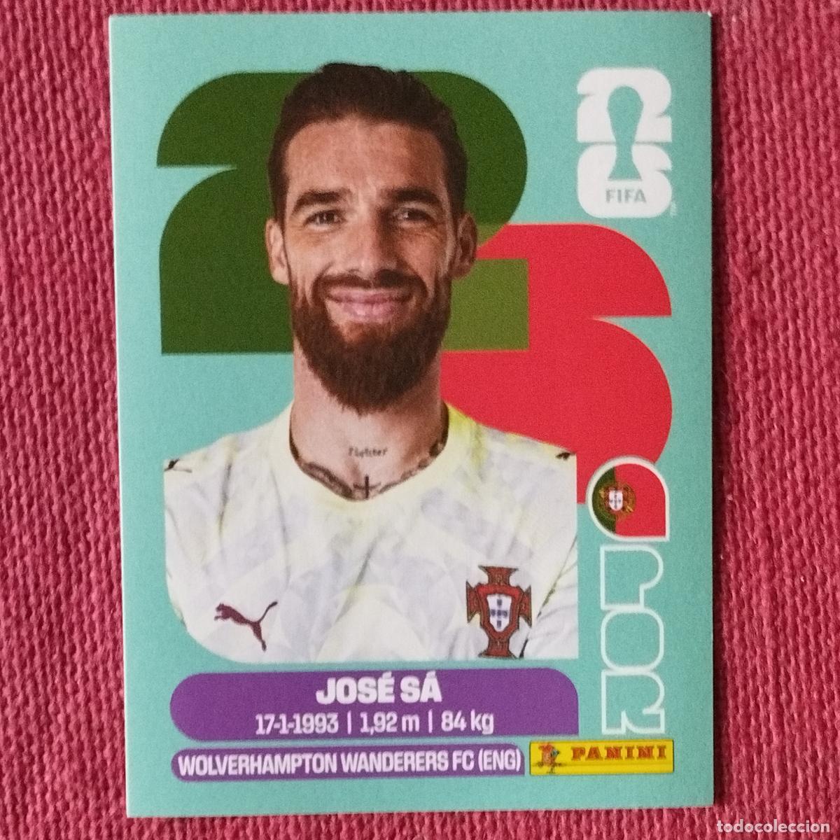 Coleccionismo deportivo: JOSE SA - POR 3 - PORTUGAL - MUNDIAL DE FUTBOL - FIFA WORLD CUP 2026