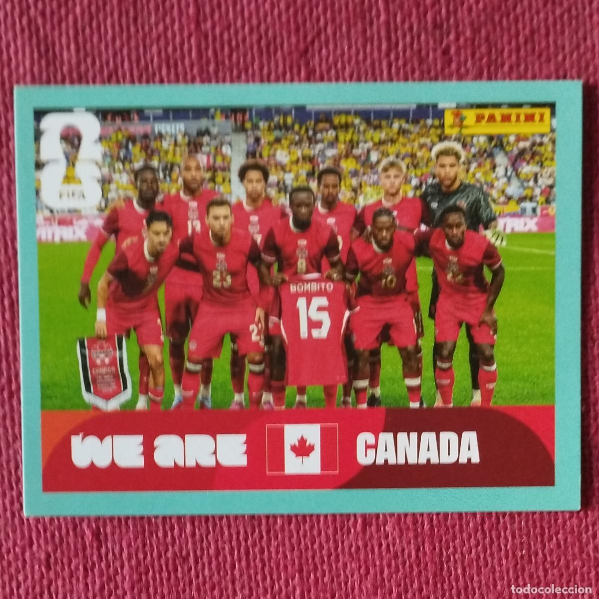 Coleccionismo deportivo: EQUIPO DE CANADA - CAN 13 - MUNDIAL DE FUTBOL - FIFA WORLD CUP 2026