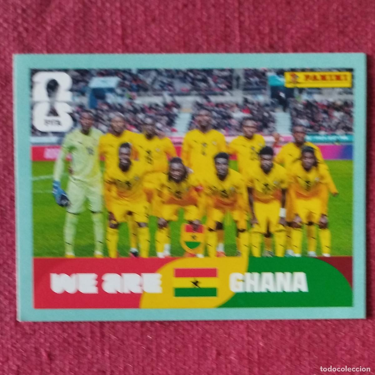 Coleccionismo deportivo: EQUIPO DE GHANA - GHA 13 - MUNDIAL DE FUTBOL - FIFA WORLD CUP 2026
