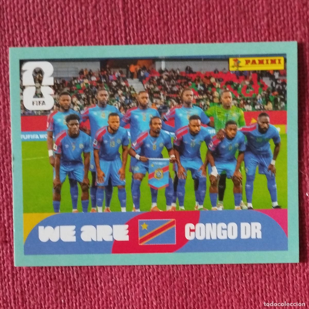 Coleccionismo deportivo: EQUIPO DE CONGO - COD 13 - MUNDIAL DE FUTBOL - FIFA WORLD CUP 2026