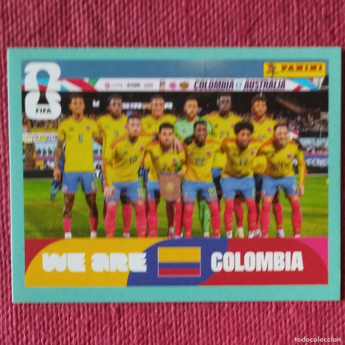 Coleccionismo deportivo: EQUIPO DE COLOMBIA - COL 13 - MUNDIAL DE FUTBOL - FIFA WORLD CUP 2026