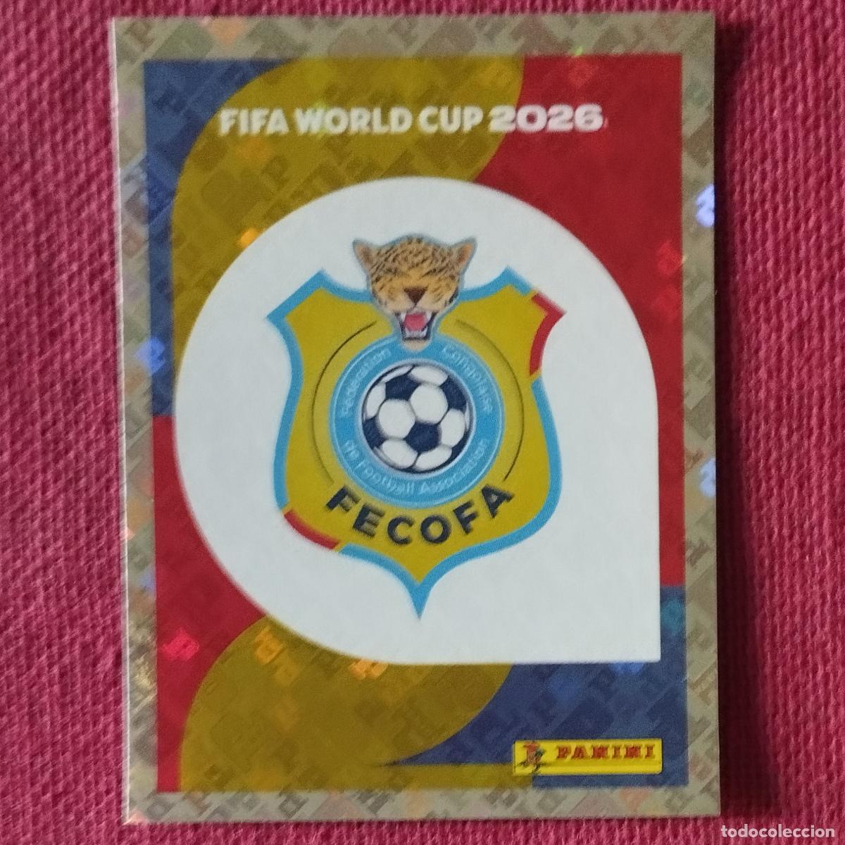 Coleccionismo deportivo: ESCUDOO DE CONGO - COD 1 - MUNDIAL DE FUTBOL - FIFA WORLD CUP 2026