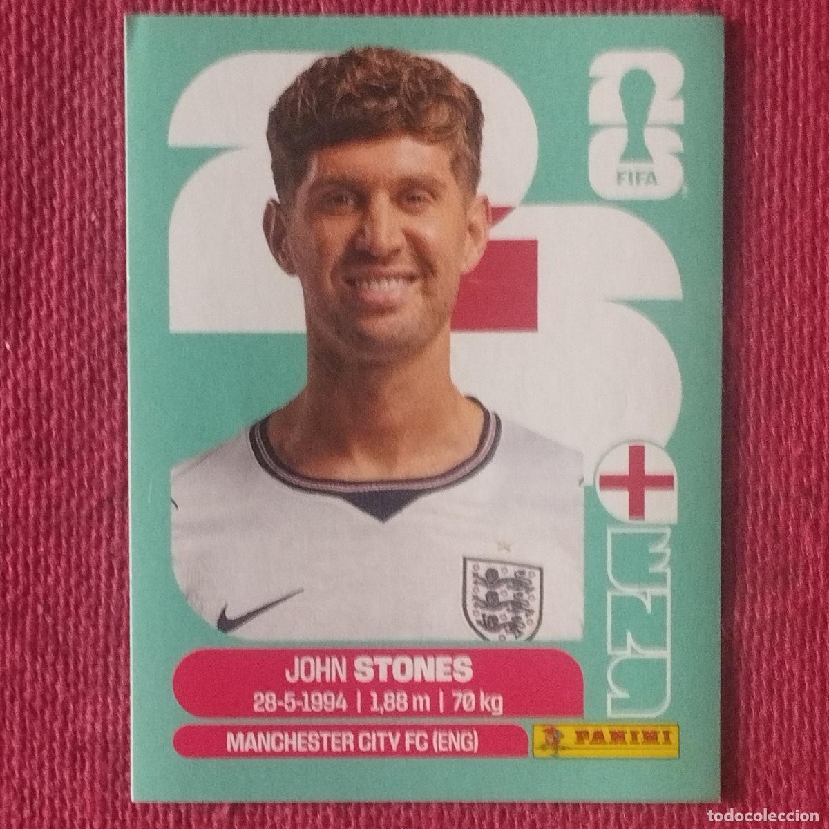 Coleccionismo deportivo: JOHN STONES - ENG 16 - INGLATERRA - MUNDIAL DE FUTBOL - FIFA WORLD CUP 2026