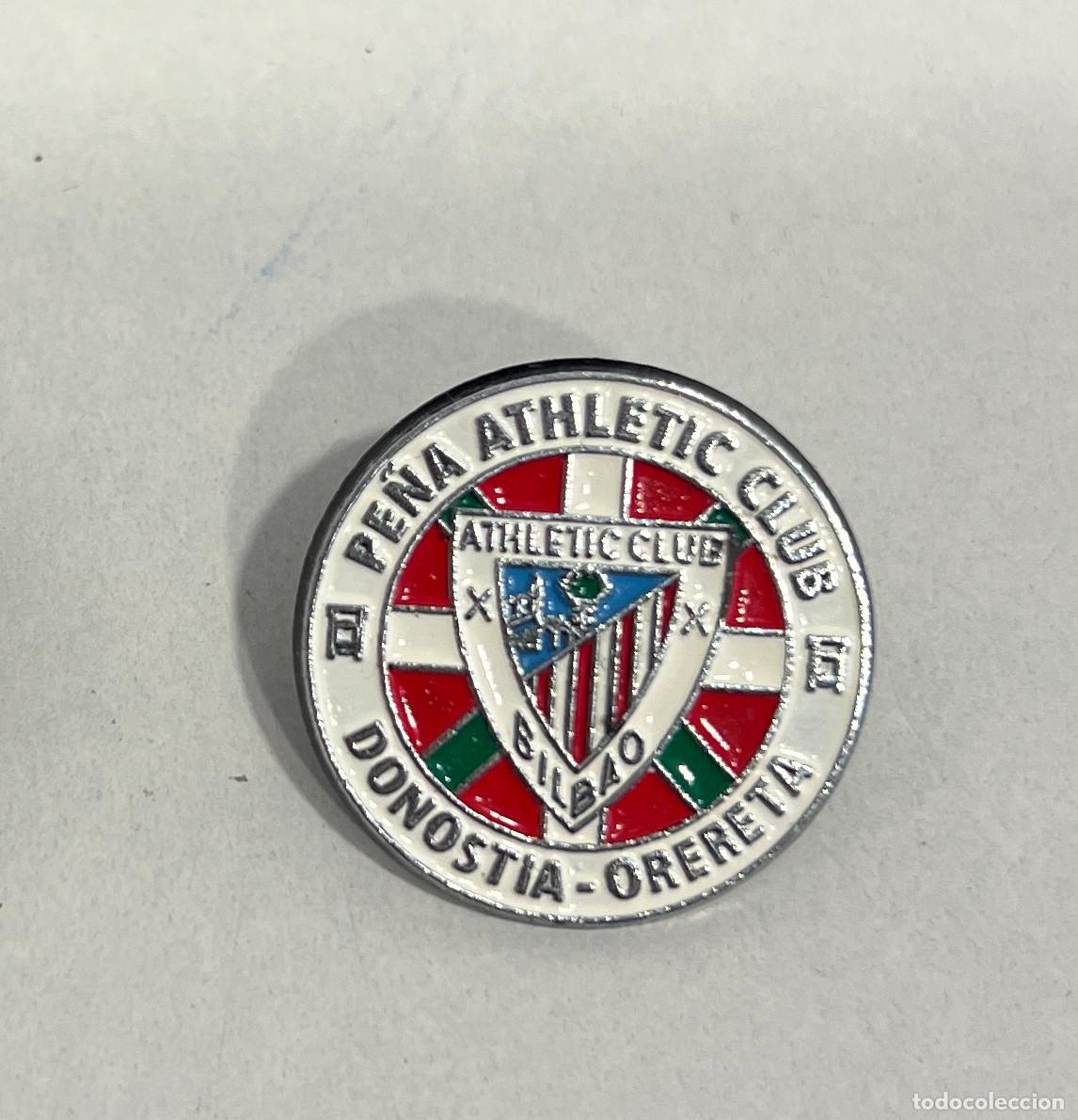Coleccionismo deportivo: PIN PE&Ntilde;A DEL ATHLETIC CLUB DE BILBAO DE DONOSTIA ORERETA