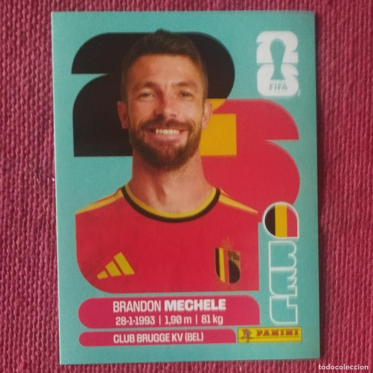 Coleccionismo deportivo: BRANDON MECHELLE - BEL 6 - BELGICA - MUNDIAL DE FUTBOL - FIFA WORLD CUP 2026