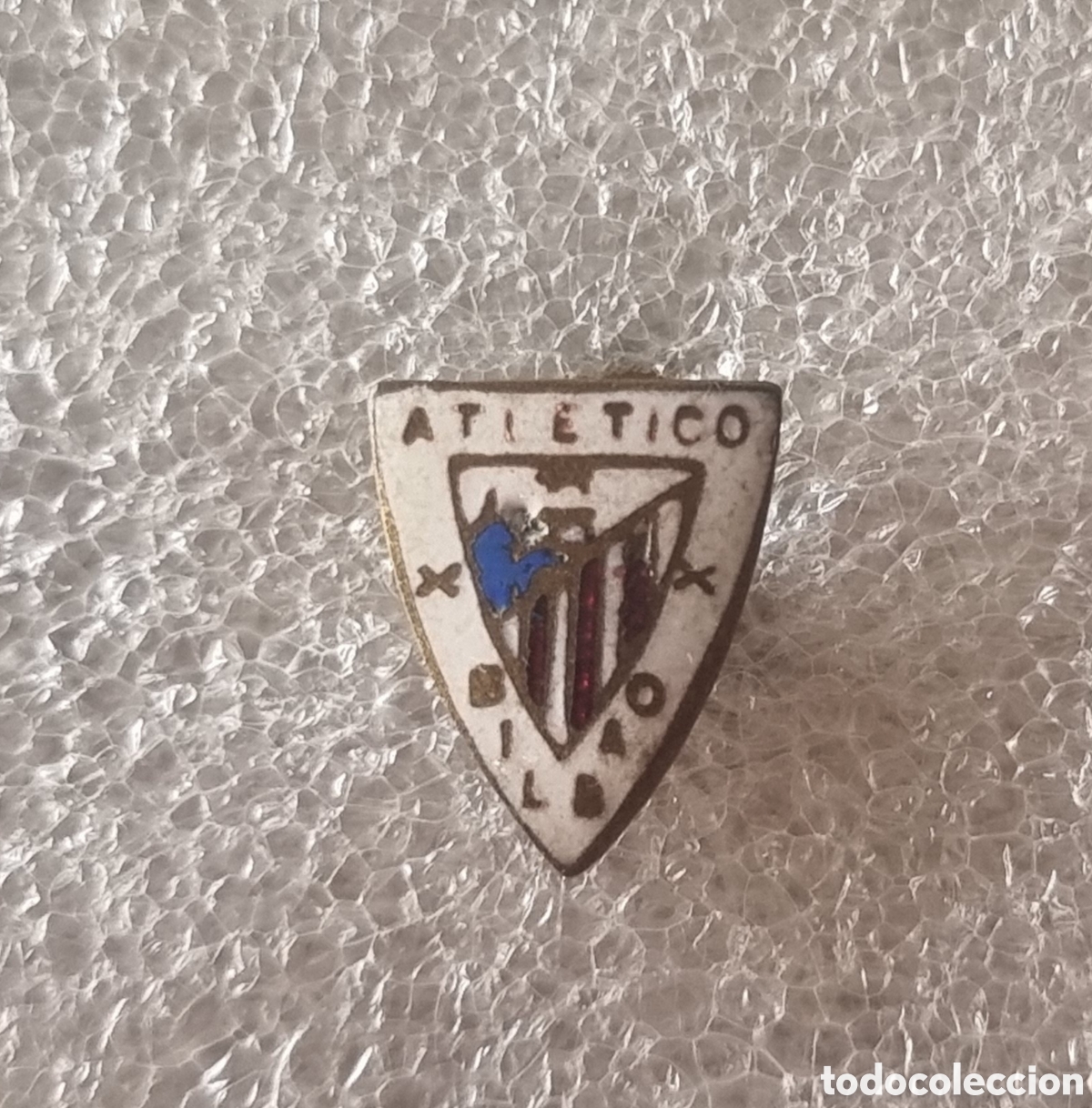 Coleccionismo deportivo: Pin insignia esmaltada del Athletic club de 1942