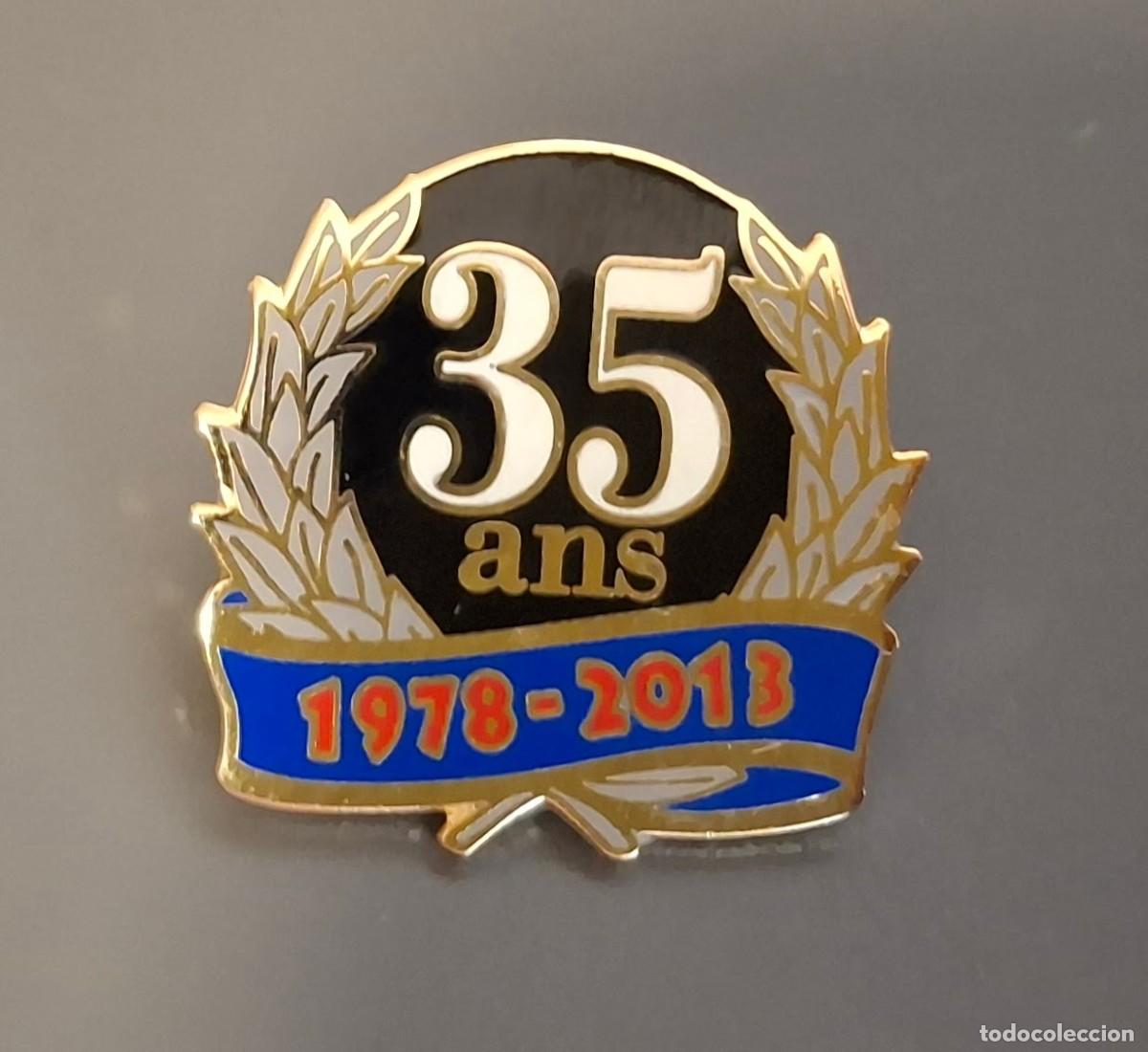 Coleccionismo deportivo: PIN BADGE FUTBOL ULTRAS SUPPORTERS PSG TRIBUNE BOULOGNE BOYS PARIS SAINT GERMAIN KOP 35 ANS 1978 201