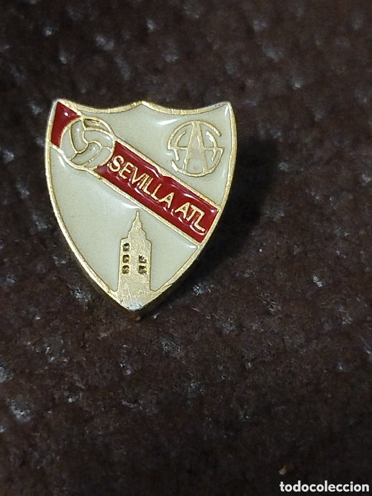 Coleccionismo deportivo: PINS DE FUTBOL SEVILLA AT.SEVILLA