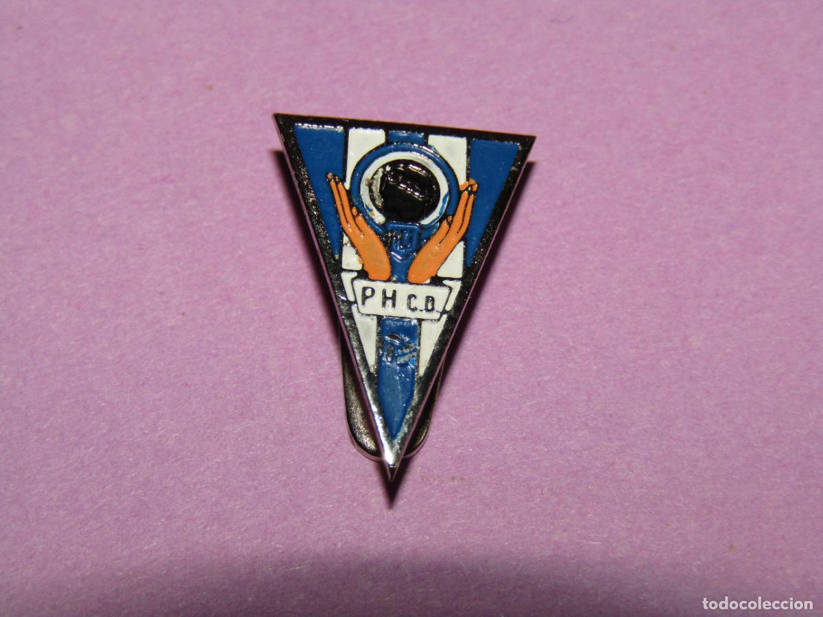 Coleccionismo deportivo: Antigua Insignia para Ojal o Solapa de la PE&Ntilde;A HERCULANA CULTURAL DEPORTIVA de Alicante