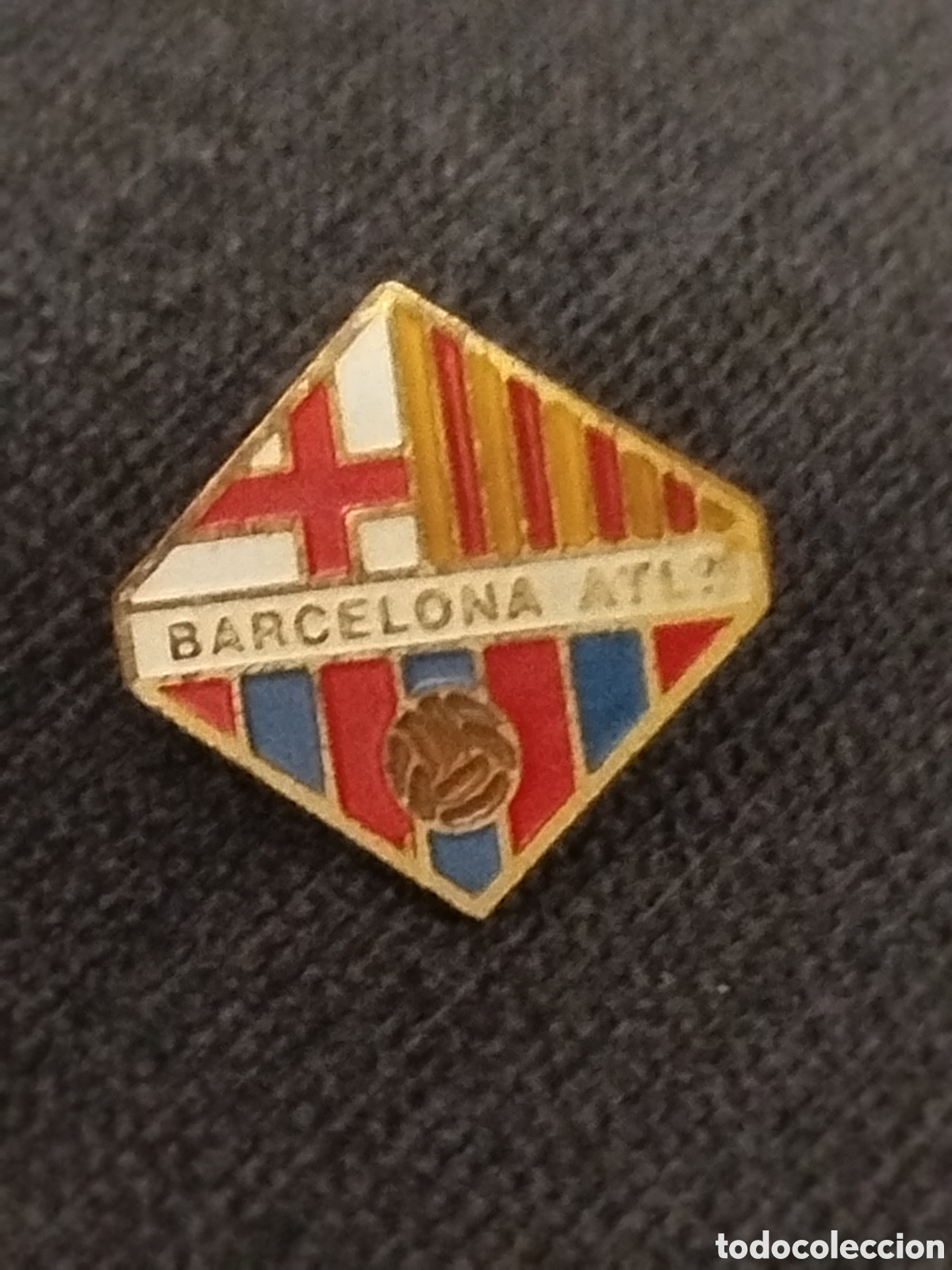 Collectionnisme sportif: INSIGNIA DE FUTBOL BARCELONA ATLETIC