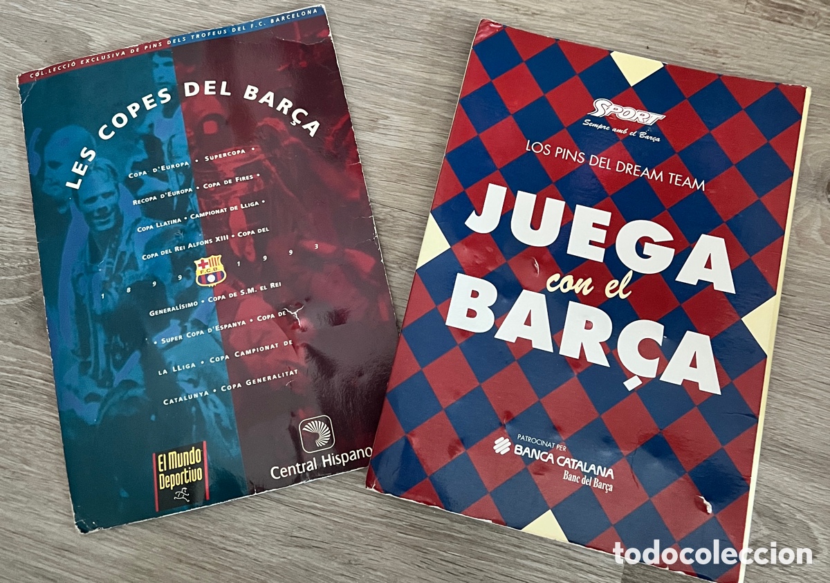 Coleccionismo deportivo: Colecci&oacute;n de pins de copas y jugadores del Bar&ccedil;a