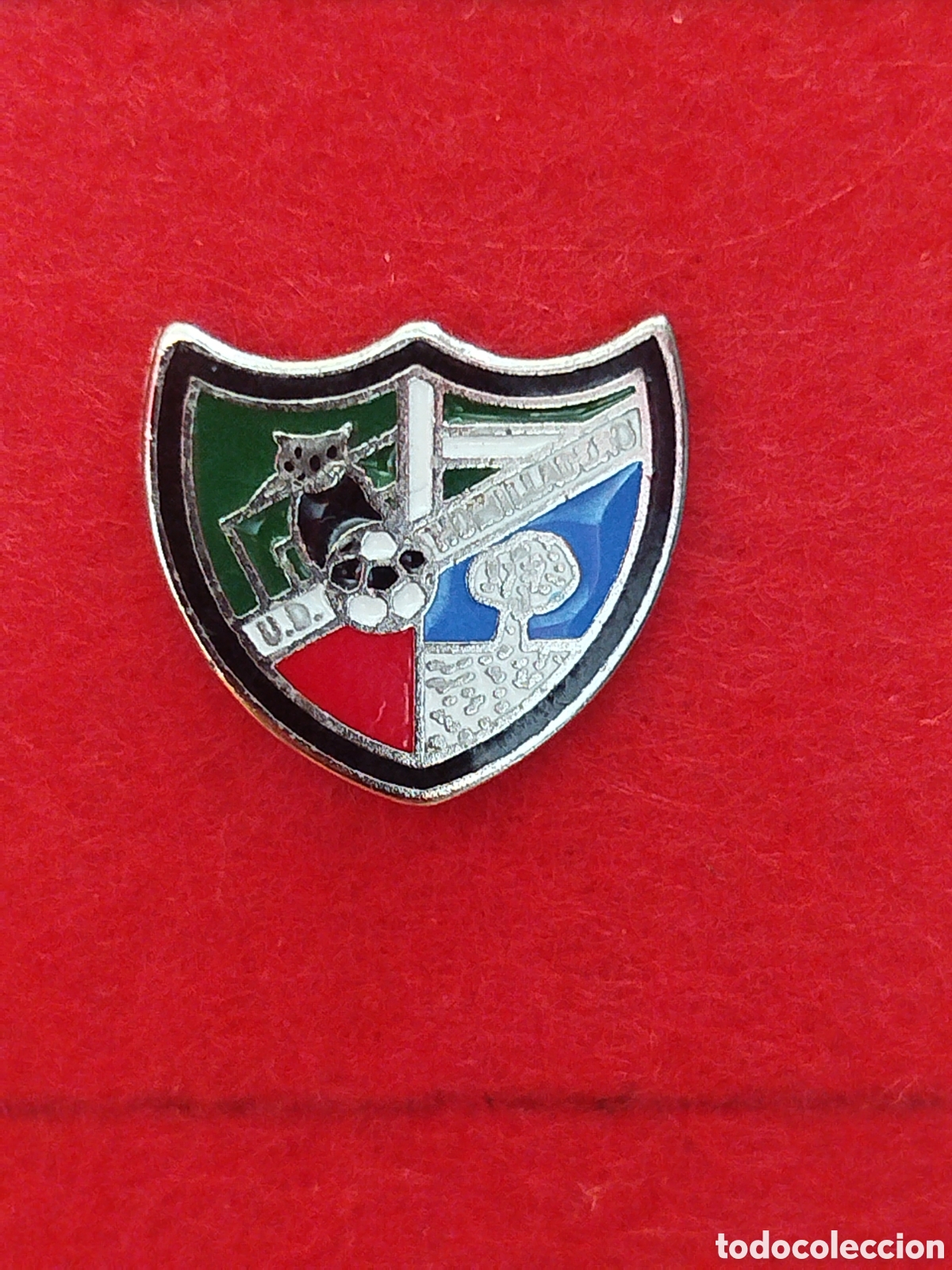 Coleccionismo deportivo: INSIGNIA DE FUTBOL UD HUMILLADERO MALAGA