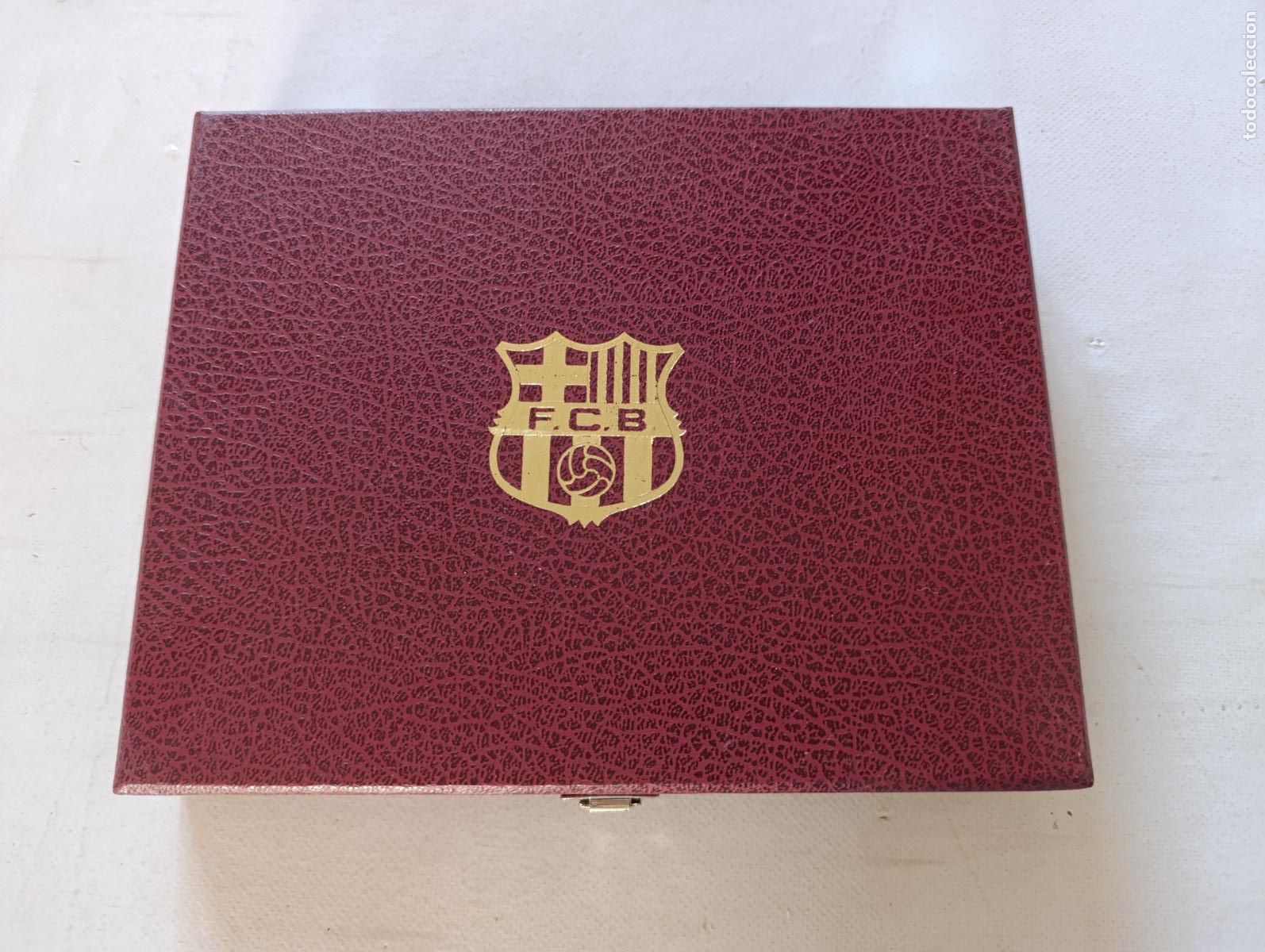 Coleccionismo deportivo: ESTUCHE / CAJA PARA PINES F.C. BARCELONA - FUTBOL - PIN - A&Ntilde;OS 90 - NO INCLUYE PINES (333#)