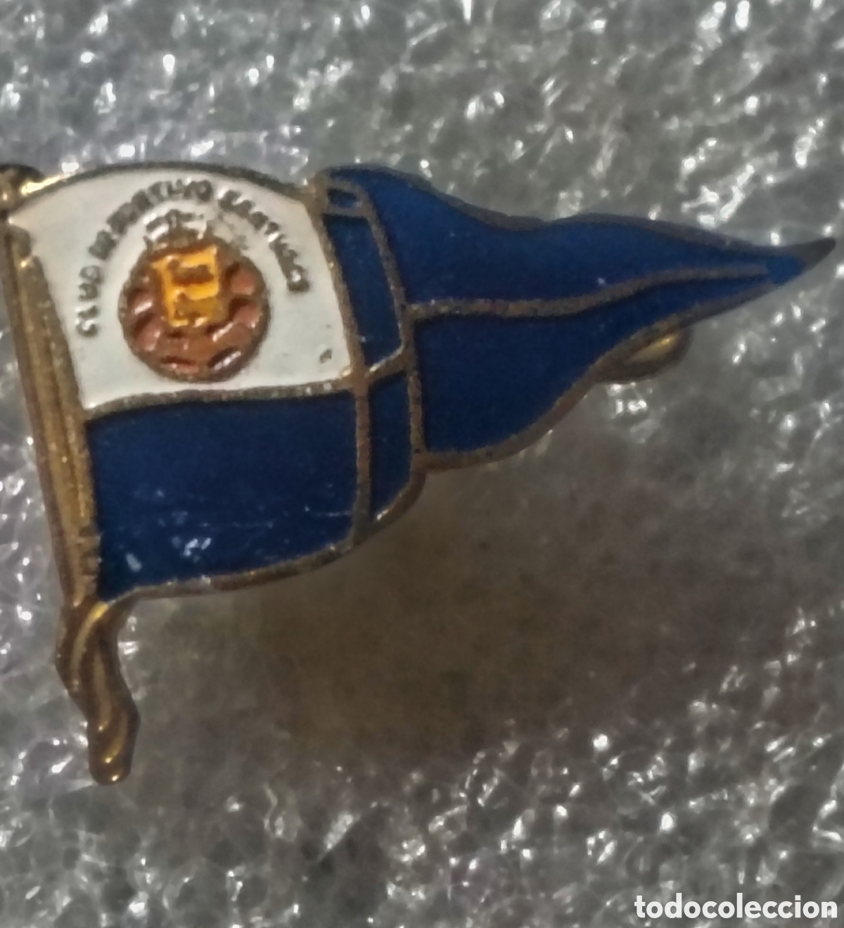 Coleccionismo deportivo: PIN F&Uacute;TBOL INSIGNIA CLUB DEPORTIVO SANT PERE,