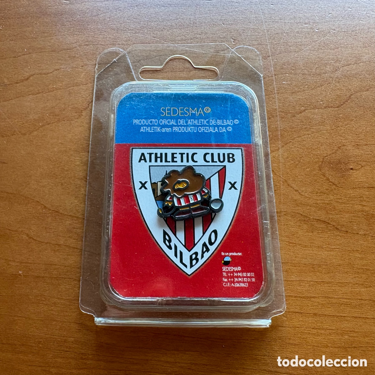 Coleccionismo deportivo: Pin Athletic Club Bilbao Le&oacute;n
