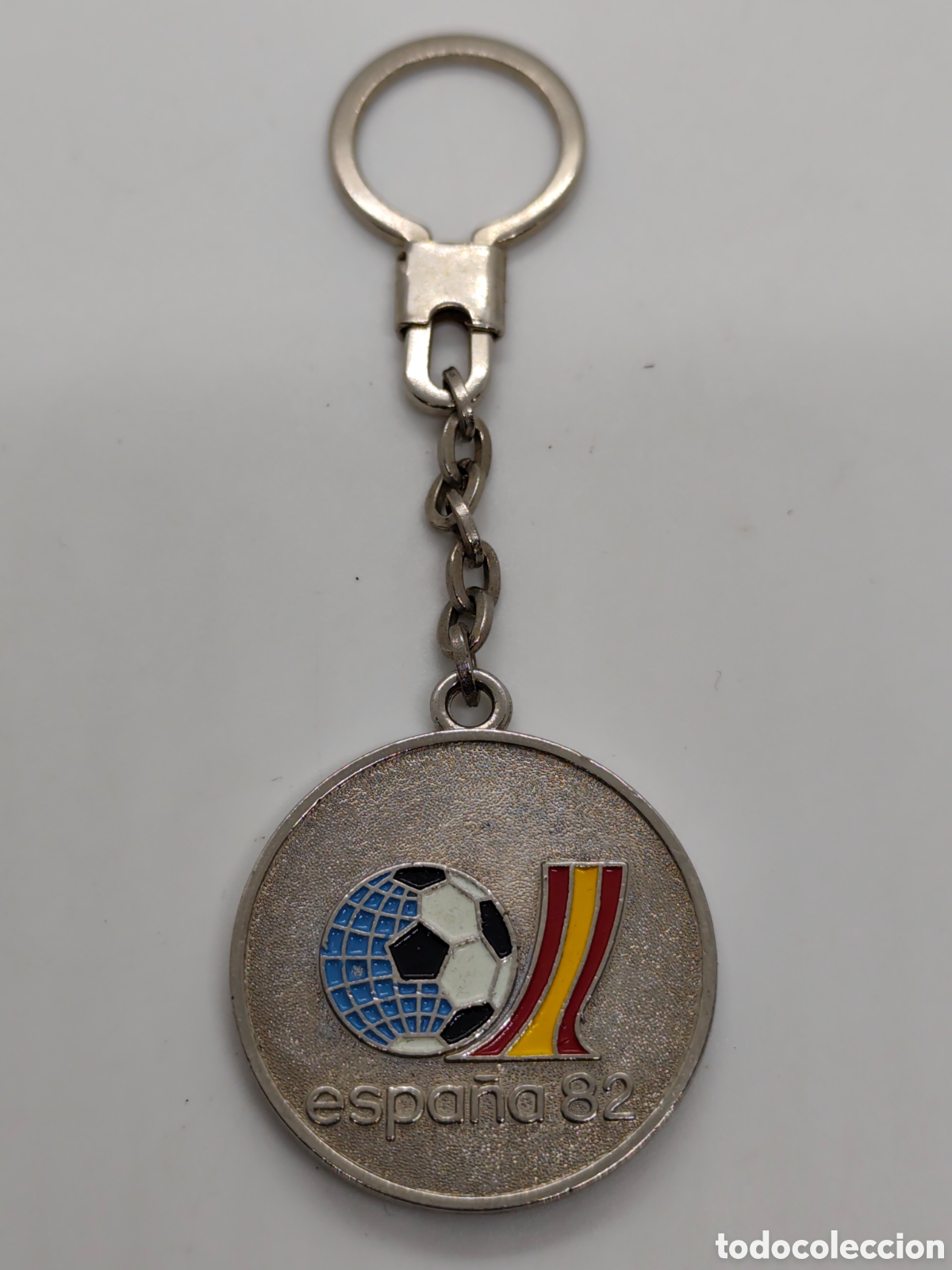 Coleccionismo deportivo: Llavero antiguo del mundial 1982 Espa&ntilde;a