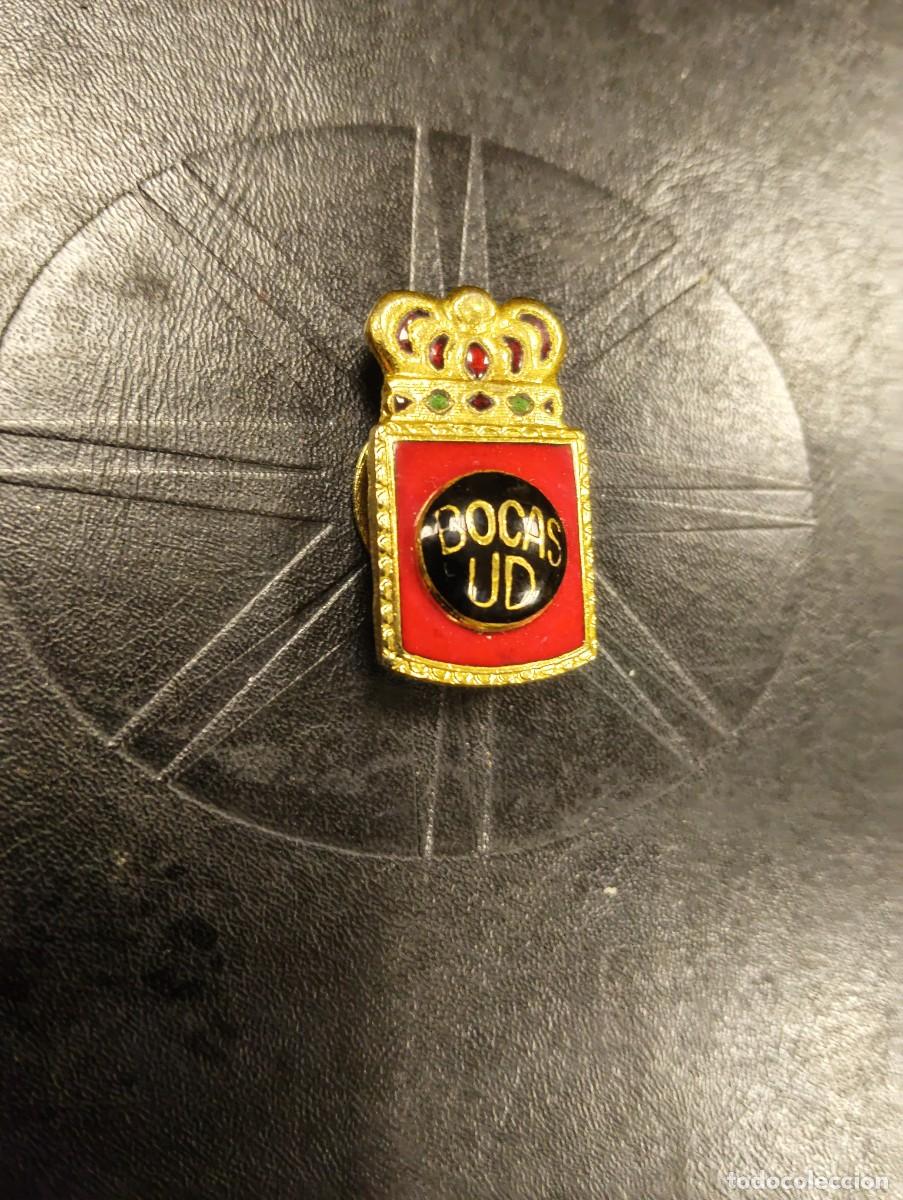 Coleccionismo deportivo: PIN INSIGNIA DE OJAL - BOCAS UD - FUTBOL - ESMALTADO