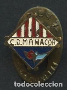 Coleccionismo deportivo: F&Uacute;TBOL, INSIGNIA DE SOLAPA, PIN ANTIGUO, CLUB DEPORTIVO MANACOR, PUJOL