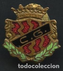 Coleccionismo deportivo: F&Uacute;TBOL, INSIGNIA DE SOLAPA, PIN ANTIGUO, CLUB GIMN&Agrave;STIC TARRAGONA