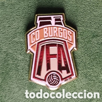 Coleccionismo deportivo: PIN F&Uacute;TBOL C.D.BURGOS