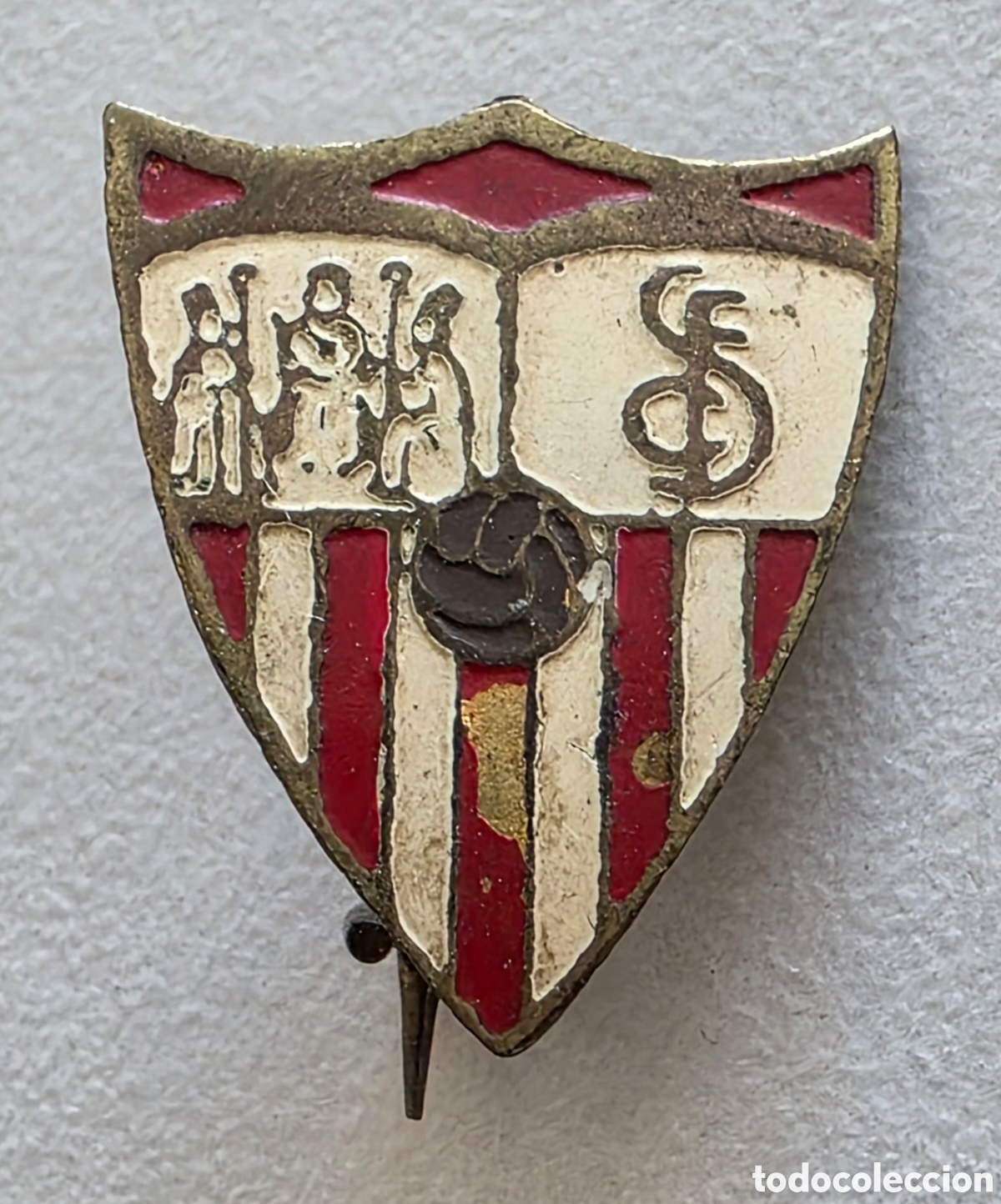 Coleccionismo deportivo: Insignia aguja Sevilla FC - Equipo Club F&uacute;tbol Sevillista - Andaluc&iacute;a