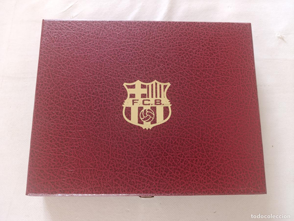 Coleccionismo deportivo: ESTUCHE / CAJA PARA PINES F.C. BARCELONA - FUTBOL - PIN - A&Ntilde;OS 90 - NO INCLUYE PINES (333#)