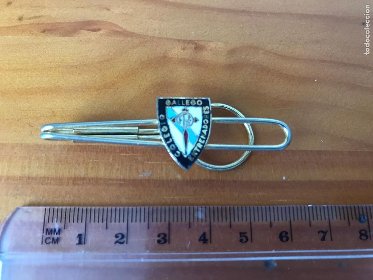 Coleccionismo deportivo: Pasador de corbata. Colegio Gallego de &Aacute;rbitros