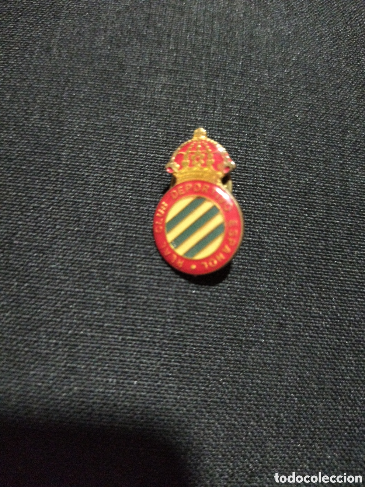 Coleccionismo deportivo: Pin de futbol. R.C.D.Espa&ntilde;ol. A&ntilde;os noventa.