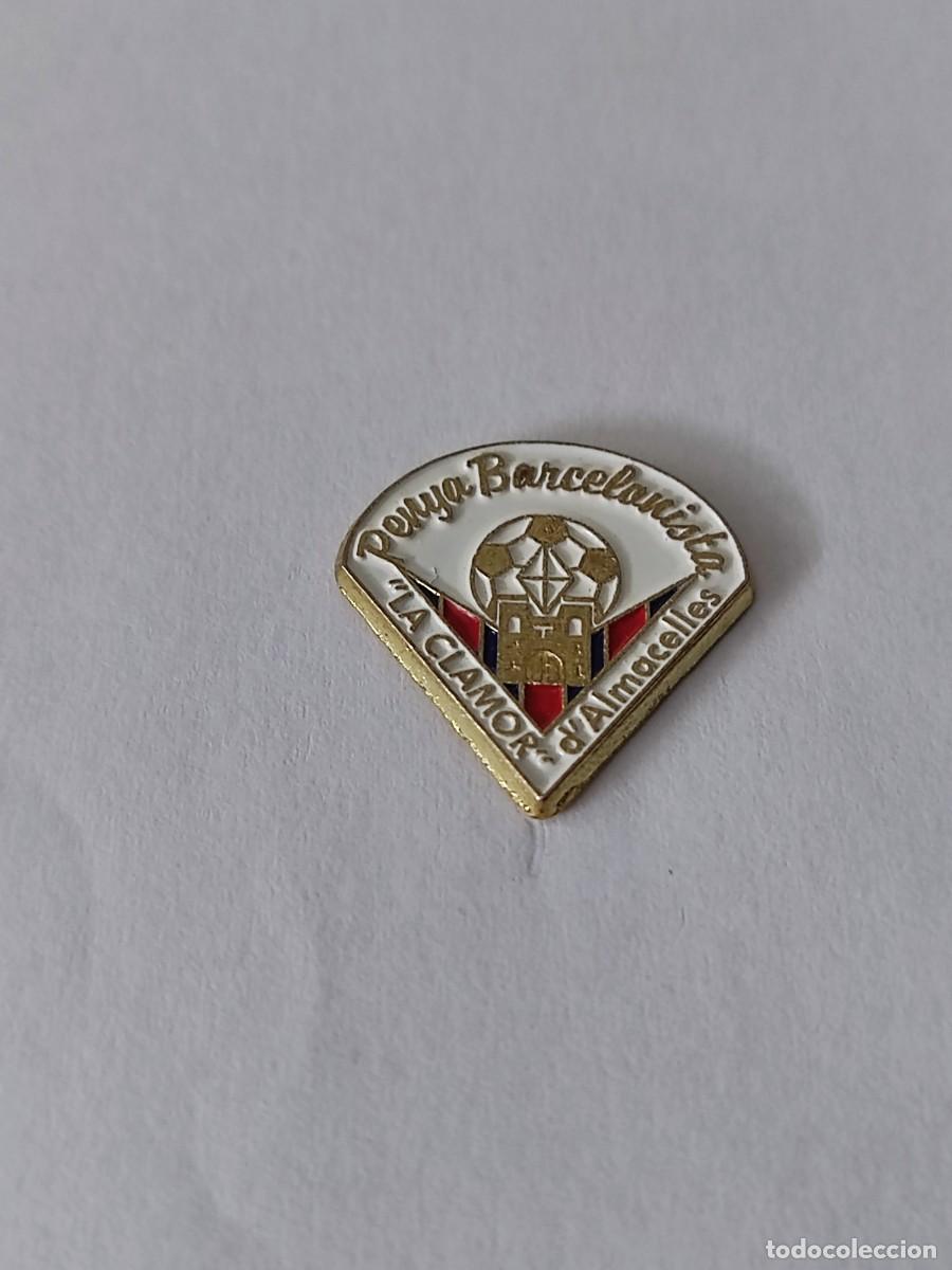 Coleccionismo deportivo: PIN PENYA BARCELONISTA &rdquo;LA CLAMOR&rdquo; D'ALMACELLES (LLEIDA)