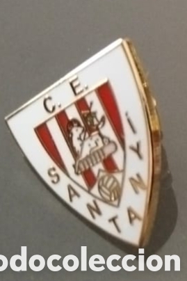 Coleccionismo deportivo: PIN F&Uacute;TBOL C E SANTANYI