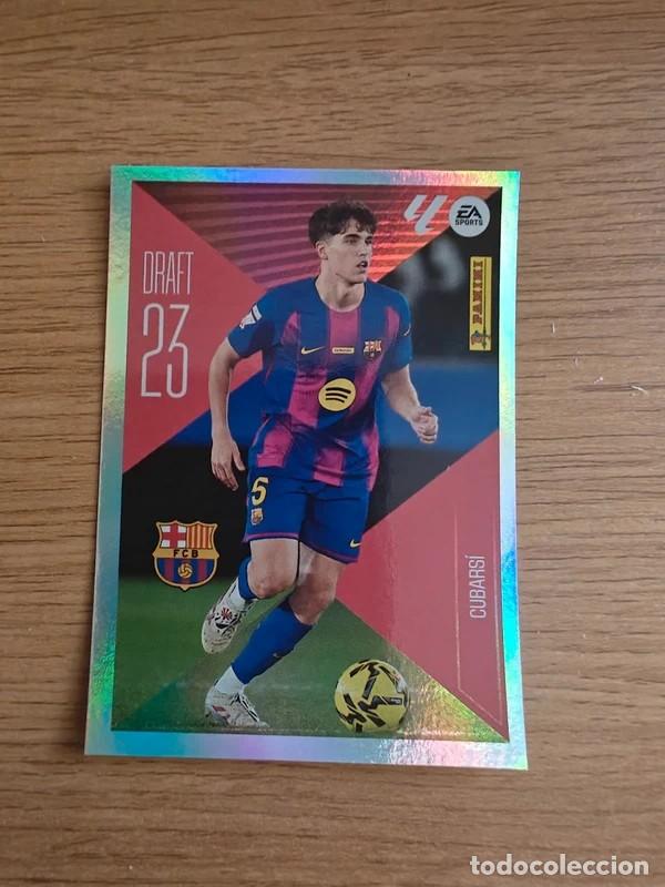 Coleccionismo deportivo: Cubars&iacute; 6 Liga Este 26 27 FC Barcelona Draft 23 Sticker 2026 2027