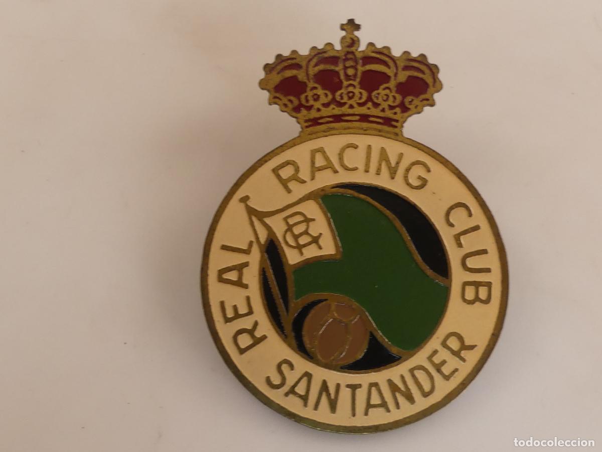 Sports collectibles: INSIGNIA - REAL RACING CLUB SANTANDER