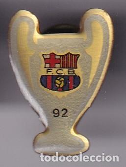 Sports collectibles: PIN DEL CLUB DE FUTBOL BARCELONA (FOOTBALL) CHAMPIONS 1992