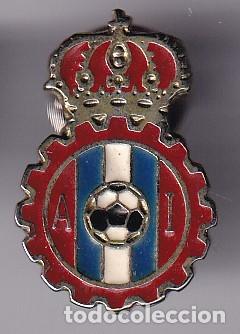 Sports collectibles: PIN DEL CLUB DE FUTBOL REAL AVILES (FOOTBALL)