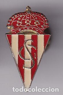 Collezionismo sportivo: PIN DEL CLUB DE FUTBOL SPORTING DE GIJON (FOOTBALL)