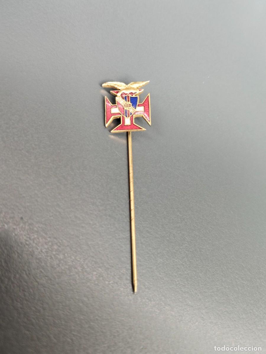 Coleccionismo deportivo: Insignia esmaltada de Alfiler del AFS F. C. de Portugal.