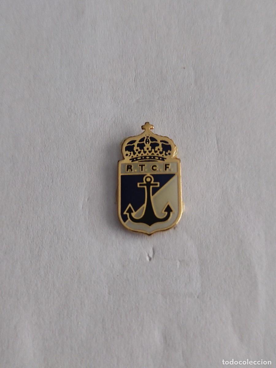 Coleccionismo deportivo: PIN FUTBOL REAL TAPIA DE TAPIA DE CASARIEGO- ASTURIAS