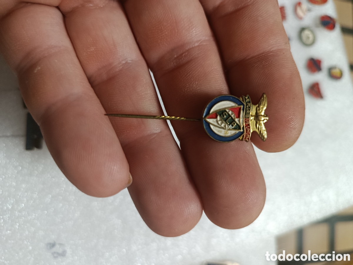 Coleccionismo deportivo: Pins Alfiler Sport Lisboa e Benfica