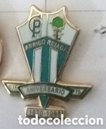 Coleccionismo deportivo: PIN F&Uacute;TBOL 75*ANIVERSARIO PADURA
