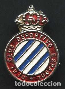 Coleccionismo deportivo: F&Uacute;TBOL, INSIGNIA, PIN, REAL CLUB DEPORTIVO ESPA&Ntilde;OL
