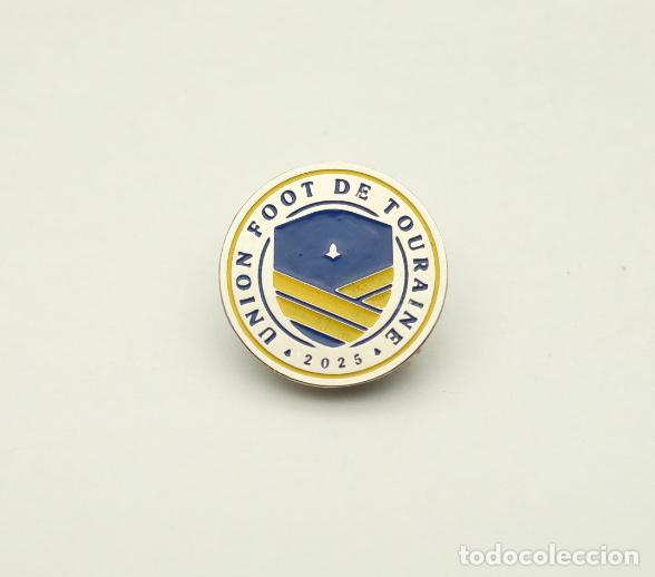 Coleccionismo deportivo: Badge Pin football clubs in France - Union Foot de Touraine.