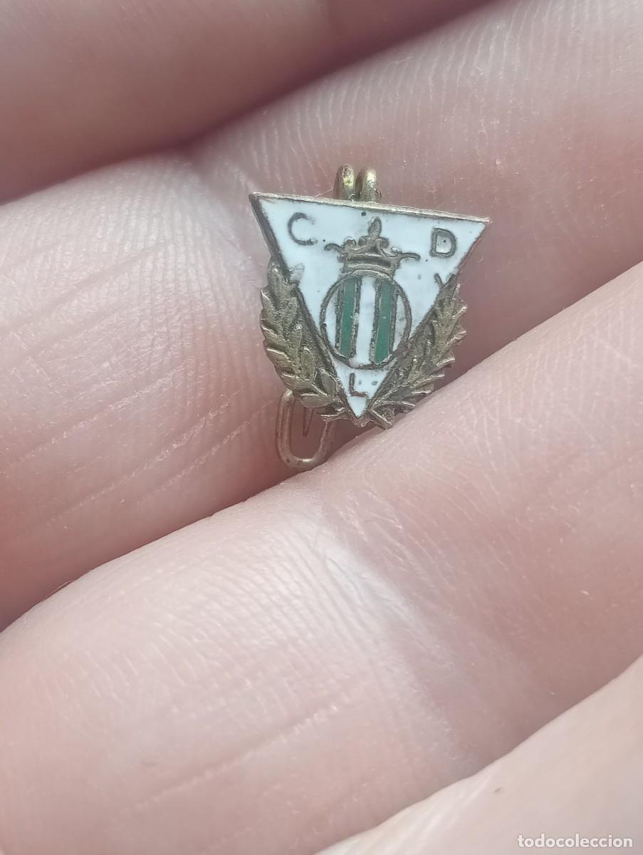 Coleccionismo deportivo: INSIGNIA ANTIGUA LEGANES CLUB DEPORTIVO FUTBOL PINS ALFILER