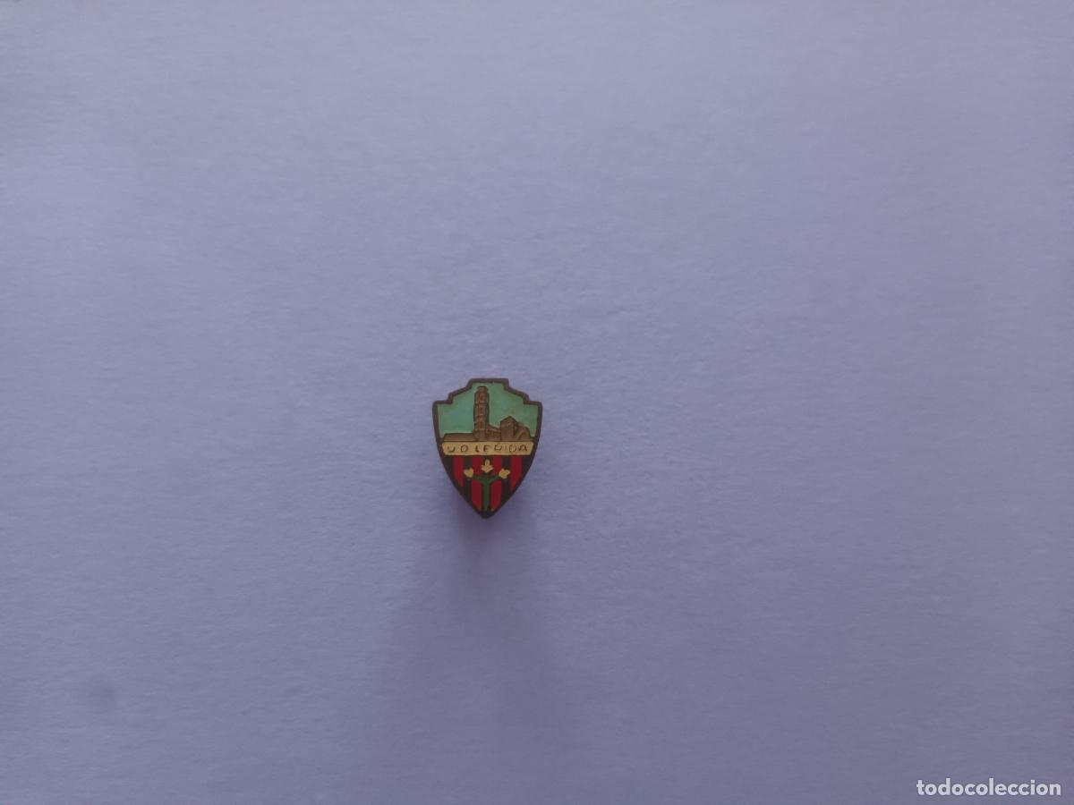 Collezionismo sportivo: INSIGNIA UNION DEPORTIVA LERIDA. LLEIDA. FUTBOL