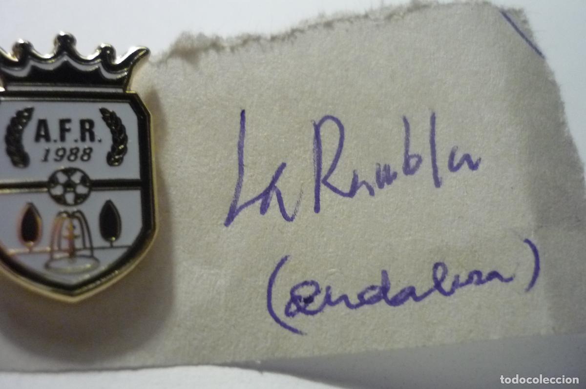 Coleccionismo deportivo: pin futbol la rambla afr fed andaluza
