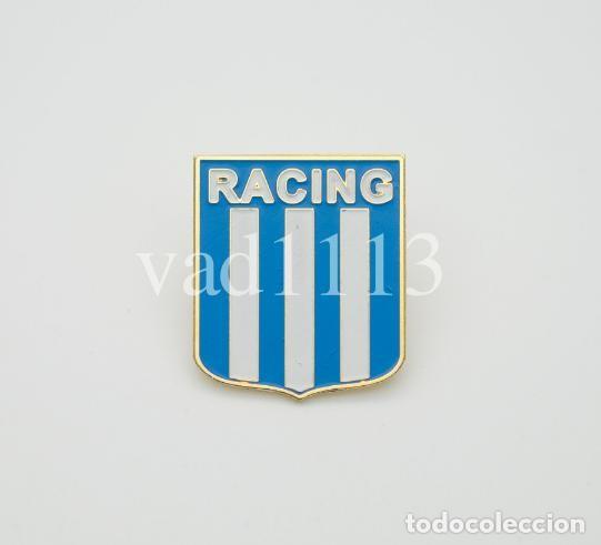 Coleccionismo deportivo: Badge Pin: football clubs Argentina - Racing Club de Avellaneda.