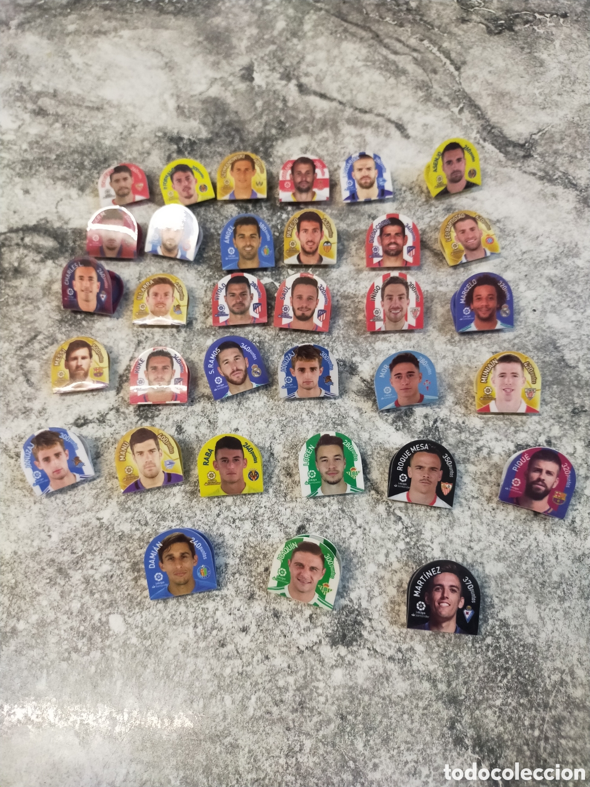 Coleccionismo deportivo: 33 Grefuchapas Leo Messi - Foto 1